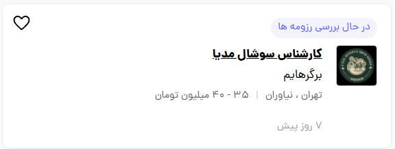 مدیر سوشال مدیا